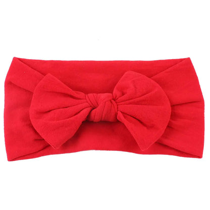 SoftGrip Red Nylon Baby Headband