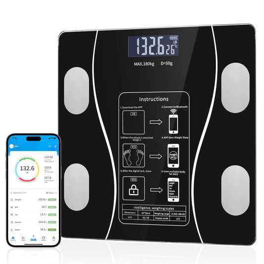 PrecisionFit Digital Body Analyzer Scale with Bluetooth