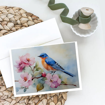 Bluebird Art Cards Set - 8 Pack