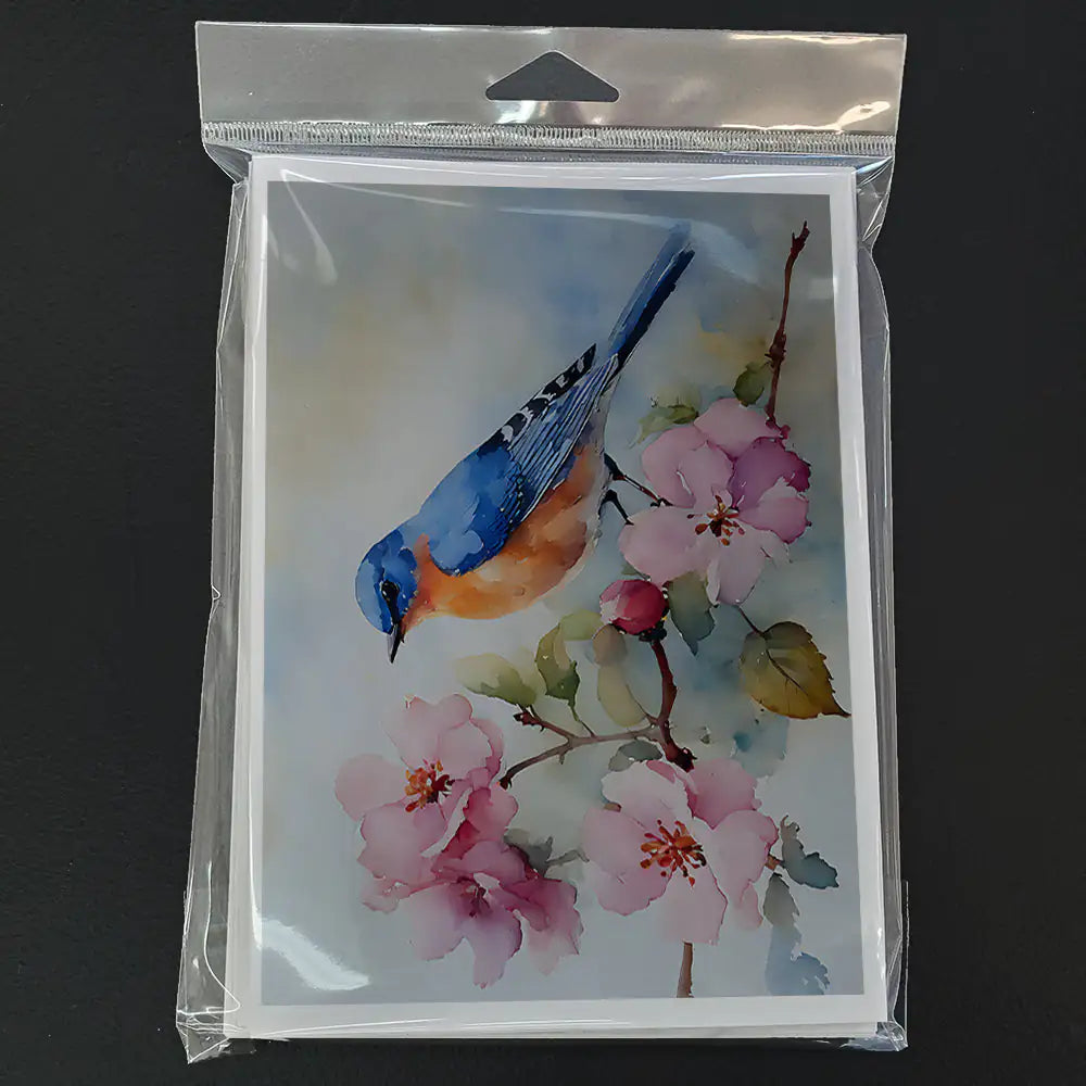 Bluebird Art Cards Set - 8 Pack