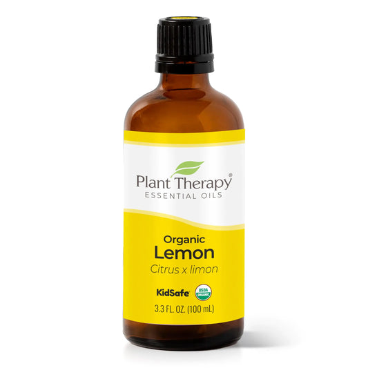 Pure Organic Lemon Aromatherapy Oil 100 mL