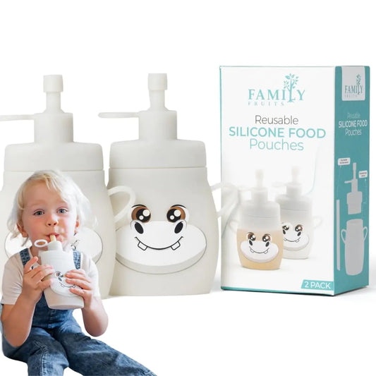 Eco-Friendly Toddler Squeeze Pouch Duo