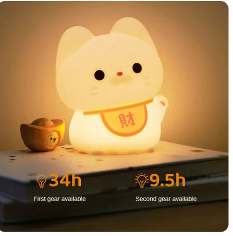 Kitty Glow Touch Lamp