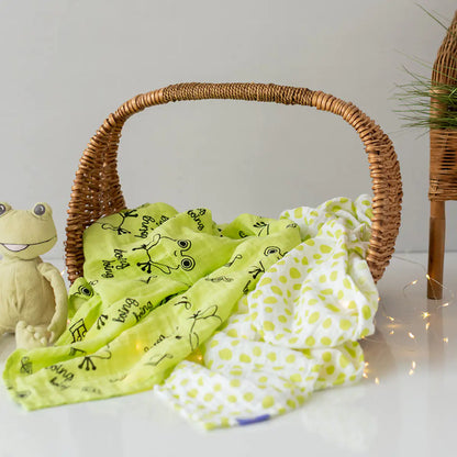SnuggleSoft 100% Cotton Baby Swaddle