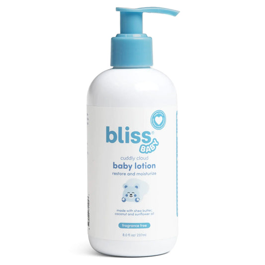 Gentle Bliss Baby Lotion: Fragrance-Free & Vegan